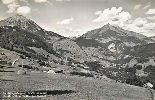 Switzerland Le Sepey Cergnat le Pic Chaussy