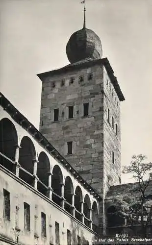 Switzerland Brig im hof des Palais Stockalper