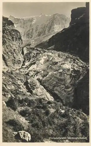 Switzerland Grindelwald Untergletscher