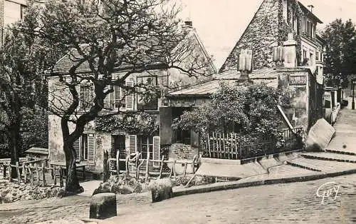 France Paris Montmartre 1952