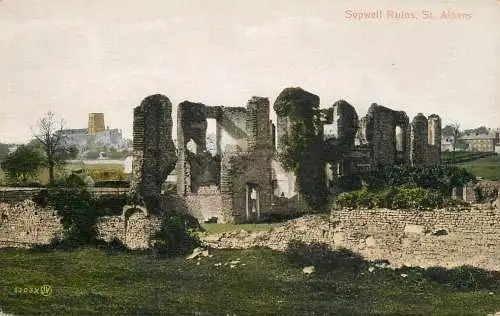 England St Albans Sopwell ruins