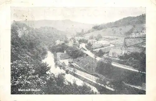 England Matlock Valley general view