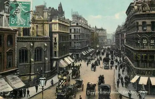 London transport Queen Victoria street