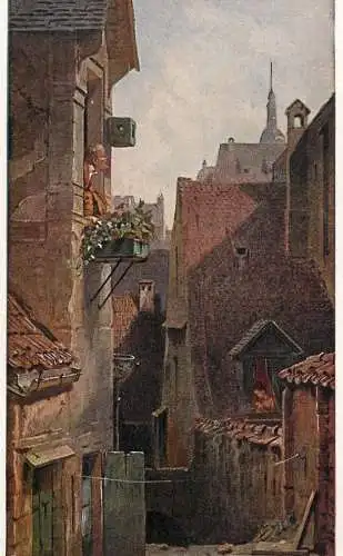 Germany painting F.A. Ackermann Carl Spitzweg Ein Hypochonder