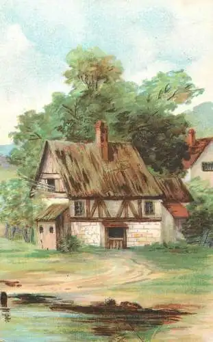 Germany painting rural landscape