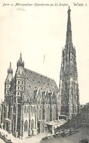 Austria Wien dom u Metropolitan pfarrkirche zu St. Stefan