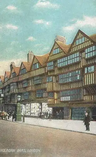 United Kingdom England London Holborn bars