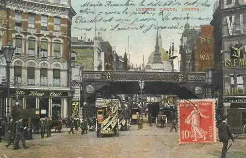 United Kingdom England London ludgate circus
