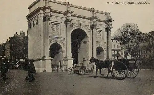 United Kingdom England London the marble arch