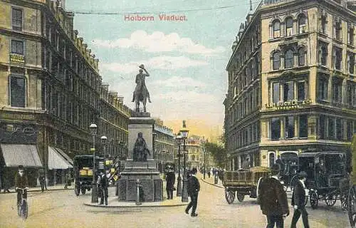 United Kingdom England London Holborn viaduct 1908