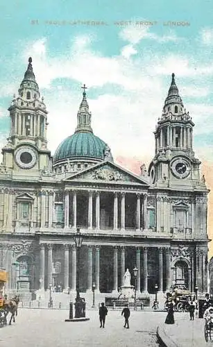 United Kingdom England London St. Paul's Cathedral