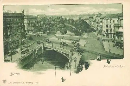 AK Germany Berlin  Potsdamerbrucke