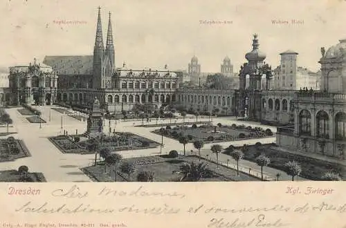 AK Germany Dresden