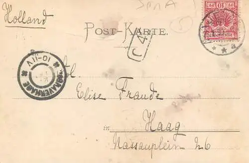 AK Germany Pena paradies 1899