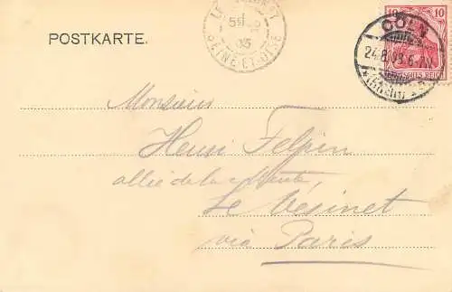 AK Germany Koln am Rhein