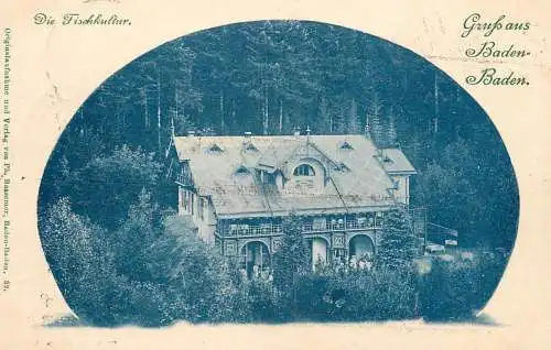 AK Germany Baden Baden