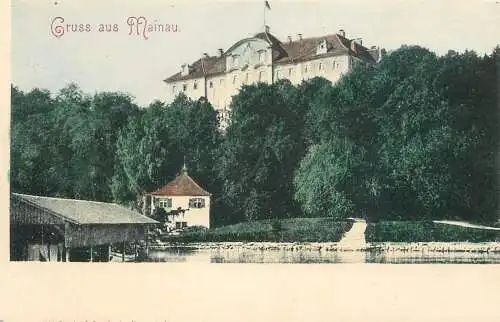 AK Germany gruss aus Mainau