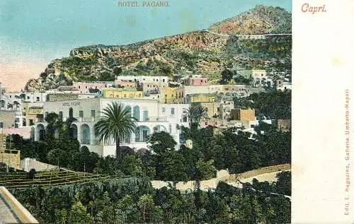 Italy Capri Hotel Pagano