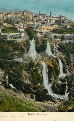Italy Tivoli panorama