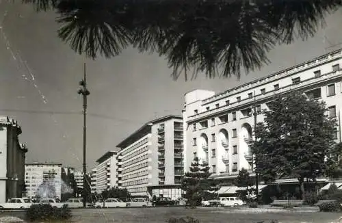 Romania Bucuresti vedere spre str. Stirbei Voda