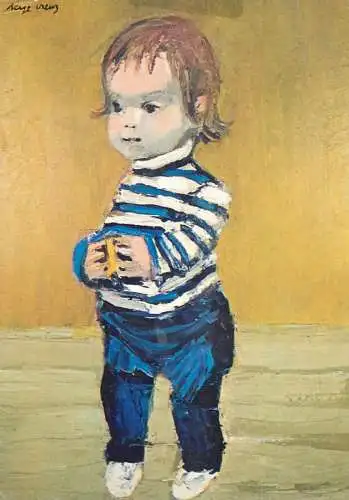 Greetings card Children 1979 De Vrienden der blinden