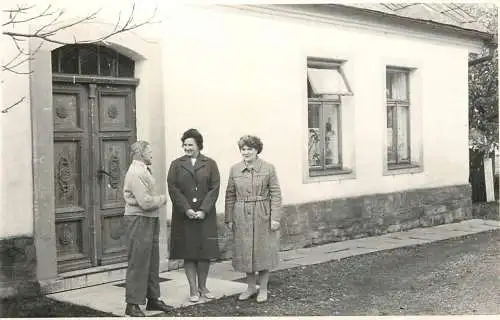 Real photo social history family outdoors