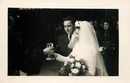 Real photo social history Prague wedding bride and groom