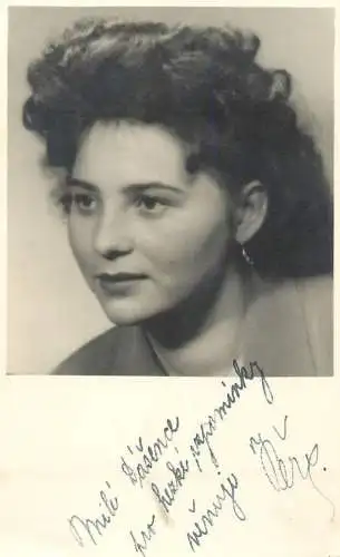 Real photo social history beauty woman portrait