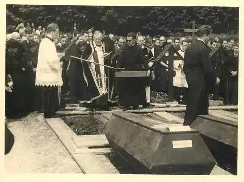 Real photo social history funeral procession