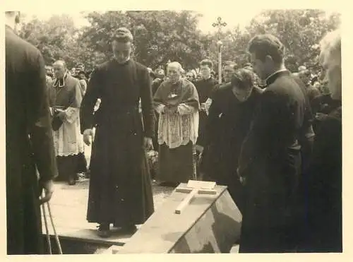 Real photo social history funeral procession