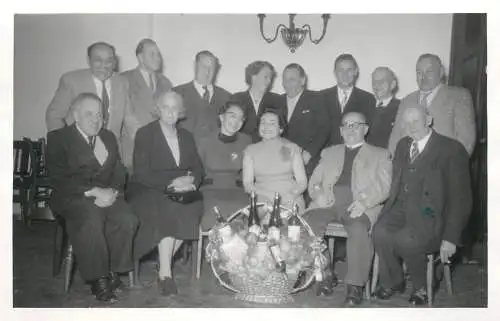 Real photo social history family scene