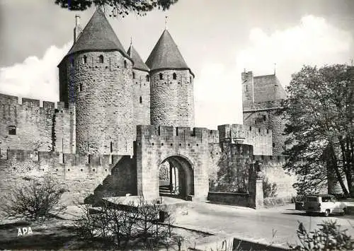 France Aude cite de Carcassonne fortress