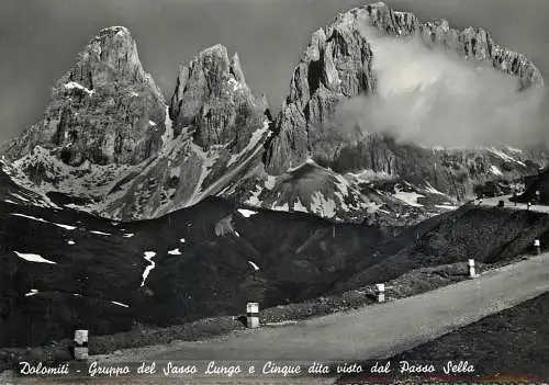 Italy Dolomiti Sasso Lungo e cinque ditta