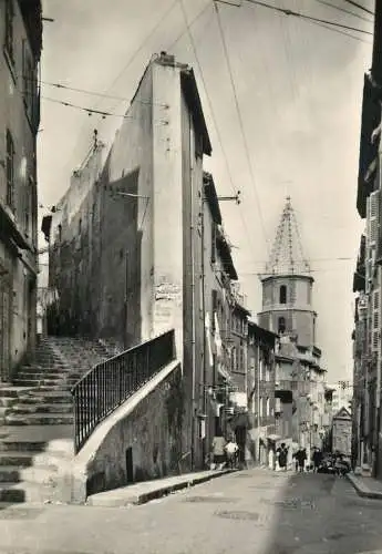 France Marseille montee des Accoules