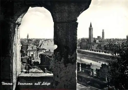 Italy Verona panorama dell'Adige