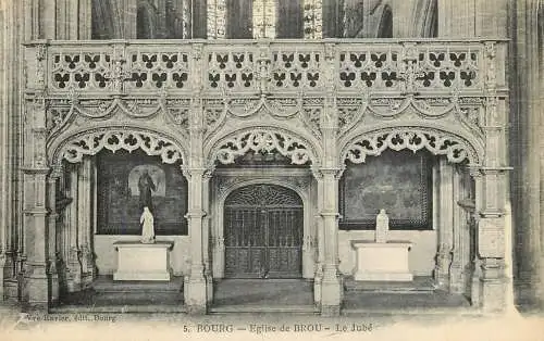 France Bourg Eglise de Brou Le Jube