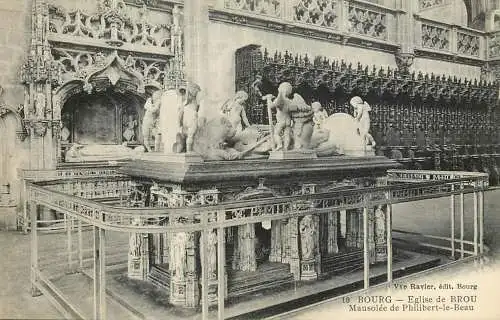 France Bourg Eglise de Brou Mausolee de Philibert-le-Beau