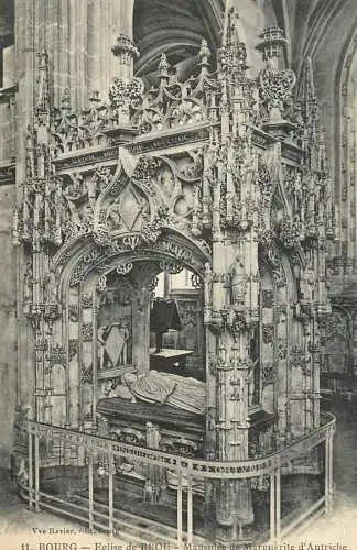 France Bourg Eglise de Brou Mausolee de Marguerite d'Autriche