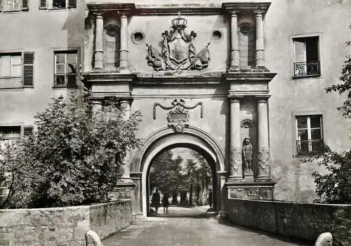Germany Bad Mergentheim schloss portal