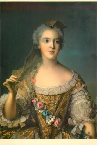 Madame Sophie de France Fille de Louis XV J-M Nattier portrait painting