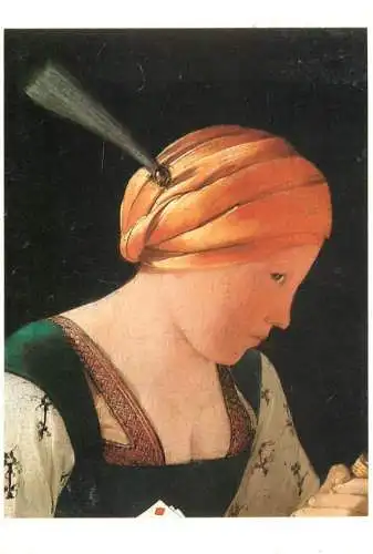 Le Tricheur La Tour detail painting