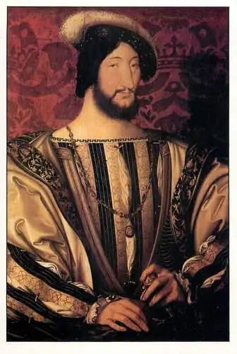 Francois I Jean Clouet portrait painting