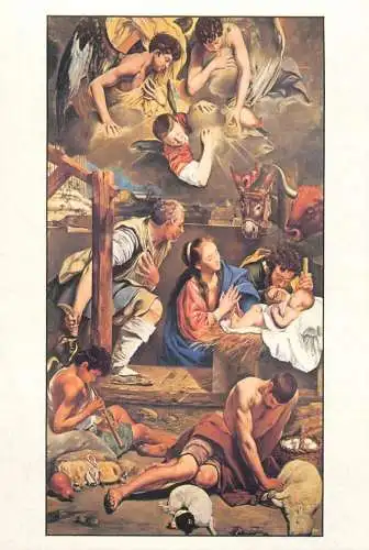 La Nativite Mayno Fray Jean Bautista painting