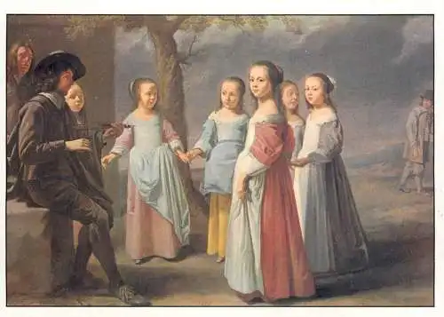 La Danse d'enfants Le Nain Freres painting