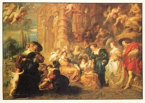 La Jardin d'Amour Peter Paul Rubens painting