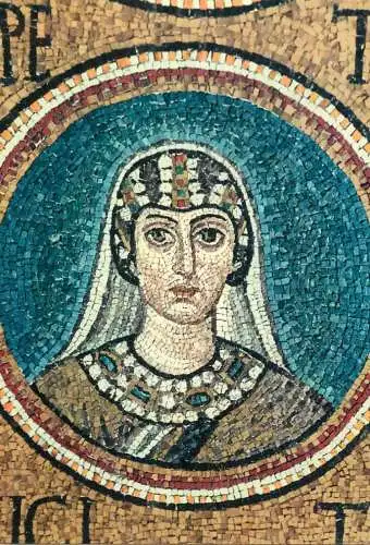 Italy Ravenna Archiepiscopal Chapel S Felicity mosaic V-VI century