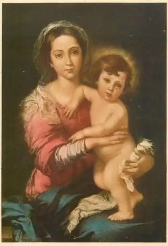Madonna with the Child Murillo painting