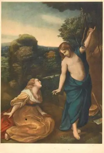Noli me tangere Allegri Antonio Correggio painting
