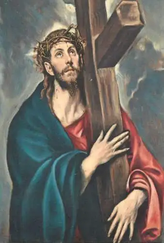 Christ carrying the Cross El Greco painting
