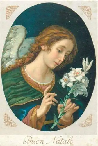 Archangel Gabriel Carlo Dolci painting detail aspect